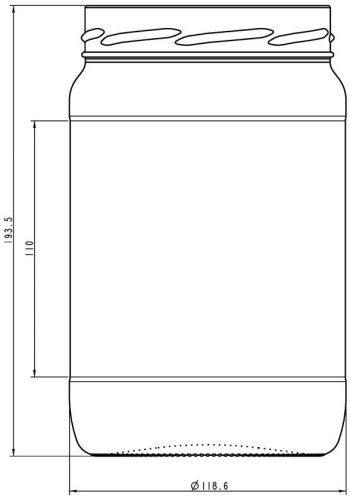 1700 ml Konzerves/To110