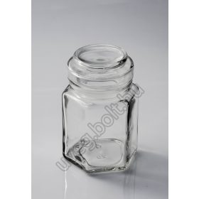 200 ml Hexagon/fûszertartó üveg