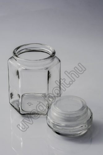 200 ml Hexagon/fûszertartó üveg